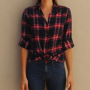 Top Shop flannel shirt